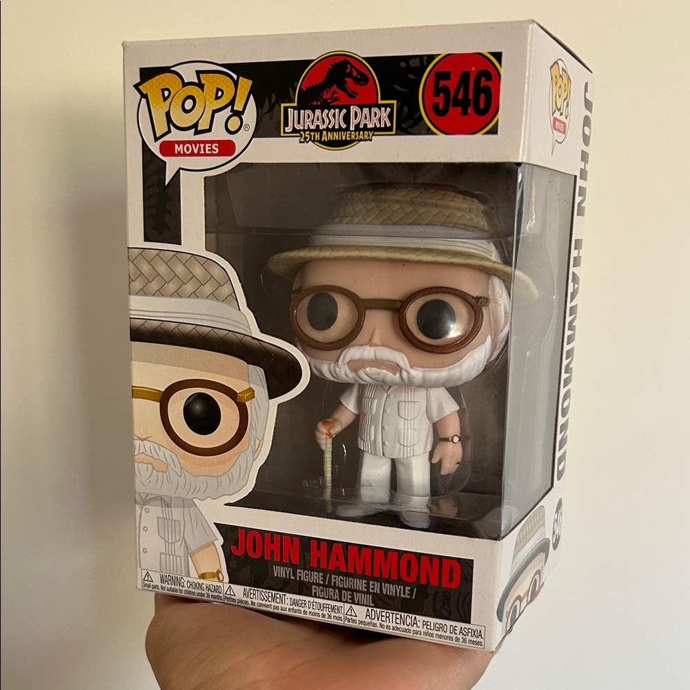 Funko vinyl figure - John Hammond from Jurassic Park